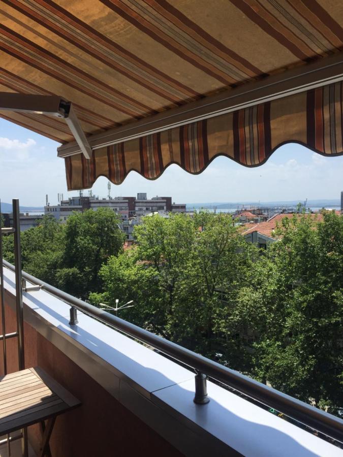 Luxury Panoramic Seaside Apartment Burgas City Exteriér fotografie